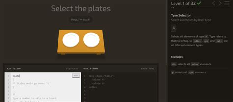 css diner|css diner level 1.